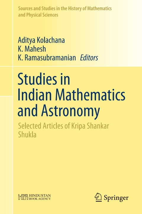 Cover image for book Studies in Indian Mathematics and Astronomy