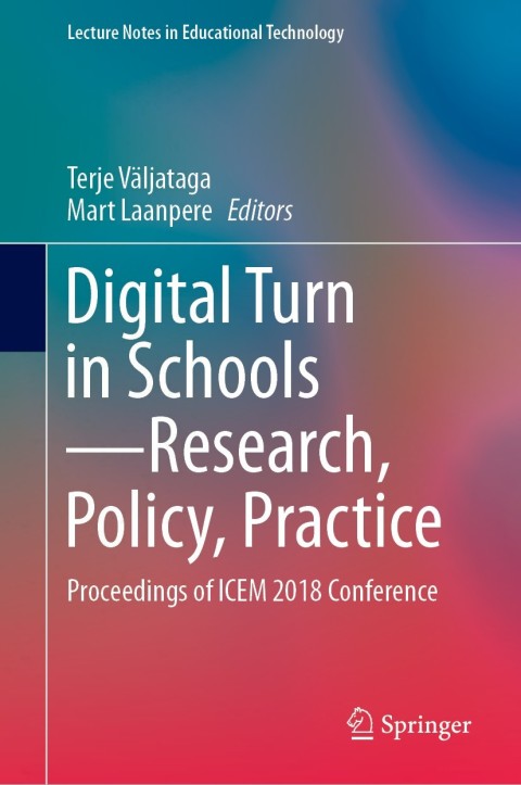 Cover image for book Digital Turn in Schools—Research, Policy, Practice