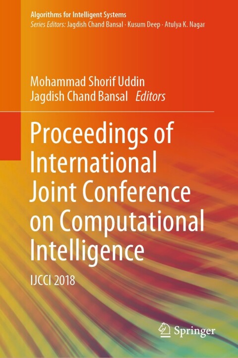 Cover image for book Proceedings of International Joint Conference on Computational Intelligence