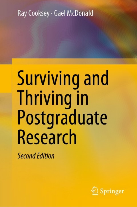 Cover image for book Surviving and Thriving in Postgraduate Research