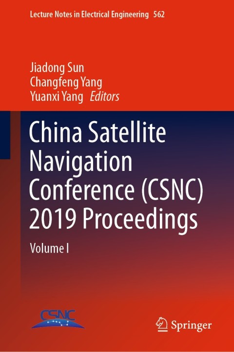 Cover image for book China Satellite Navigation Conference (CSNC) 2019 Proceedings