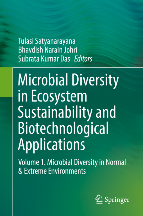 Cover image for book Microbial Diversity in Ecosystem Sustainability and Biotechnological Applications
