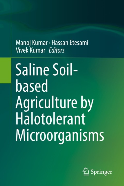 Cover image for book Saline Soil-based Agriculture by Halotolerant Microorganisms