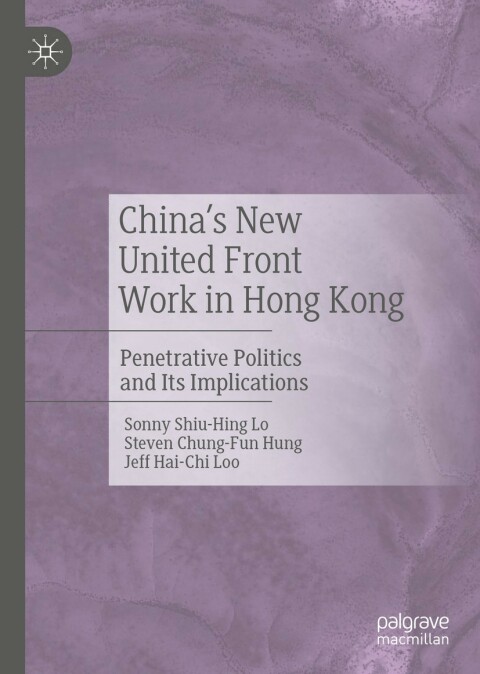 Cover image for book China's New United Front Work in Hong Kong