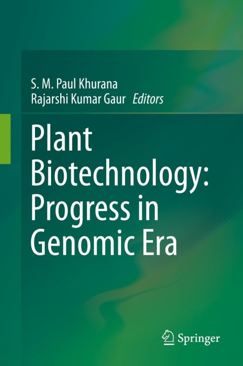 Cover image for book Plant Biotechnology:  Progress in Genomic Era