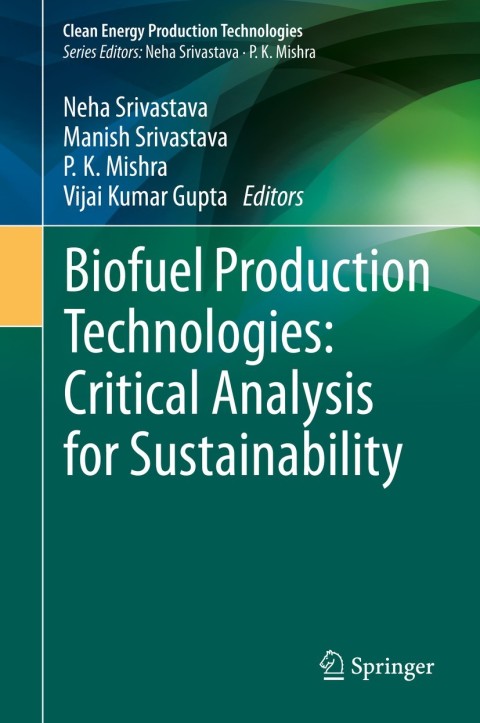 Cover image for book Biofuel Production Technologies: Critical Analysis for Sustainability