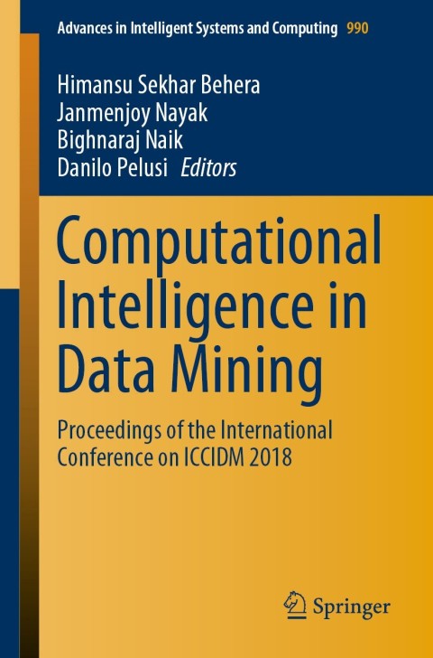 Cover image for book Computational Intelligence in Data Mining