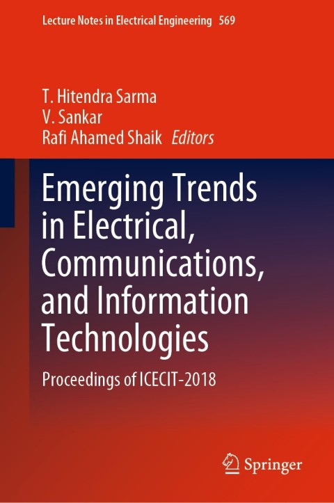 Cover image for book Emerging Trends in Electrical, Communications, and Information Technologies