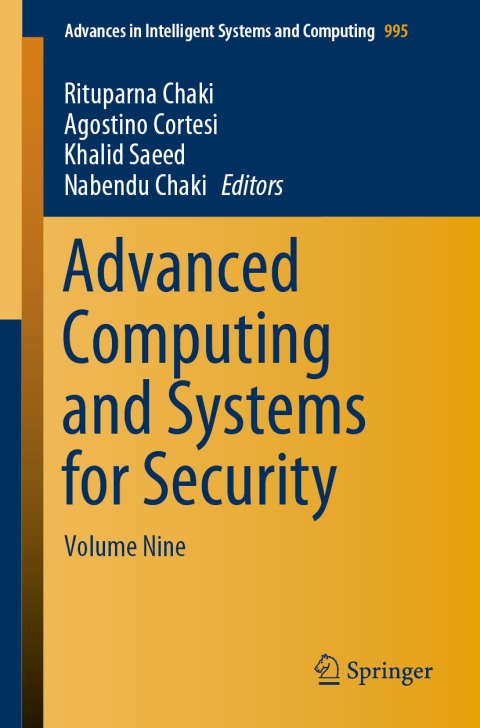 Cover image for book Advanced Computing and Systems for Security