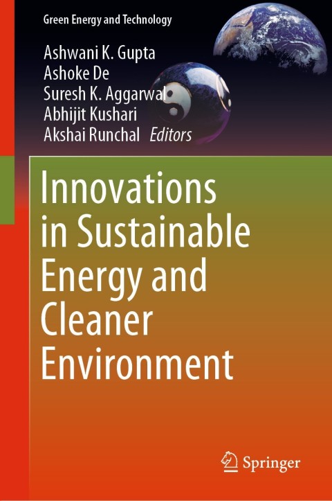 Cover image for book Innovations in Sustainable Energy and Cleaner Environment