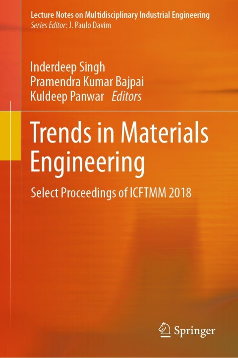 Cover image for book Trends in Materials Engineering