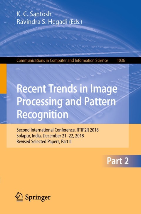 Cover image for book Recent Trends in Image Processing and Pattern Recognition