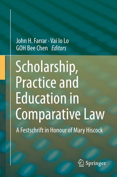 Cover image for book Scholarship, Practice and Education in Comparative Law