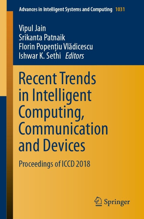 Cover image for book Recent Trends in Intelligent Computing, Communication and Devices