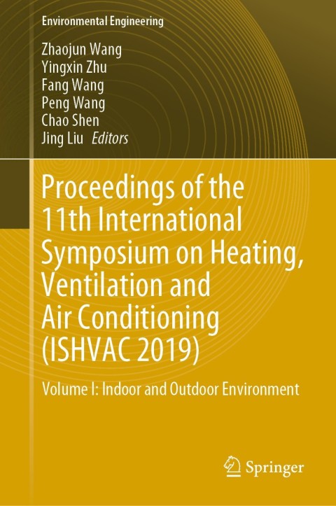 Cover image for book Proceedings of the 11th International Symposium on Heating, Ventilation and Air Conditioning (ISHVAC 2019)