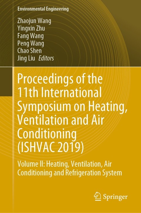 Cover image for book Proceedings of the 11th International Symposium on Heating, Ventilation and Air Conditioning (ISHVAC 2019)