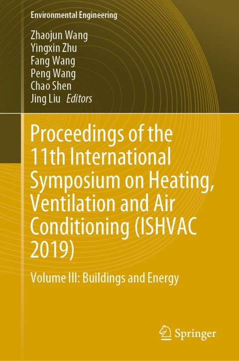 Cover image for book Proceedings of the 11th International Symposium on Heating, Ventilation and Air Conditioning (ISHVAC 2019)