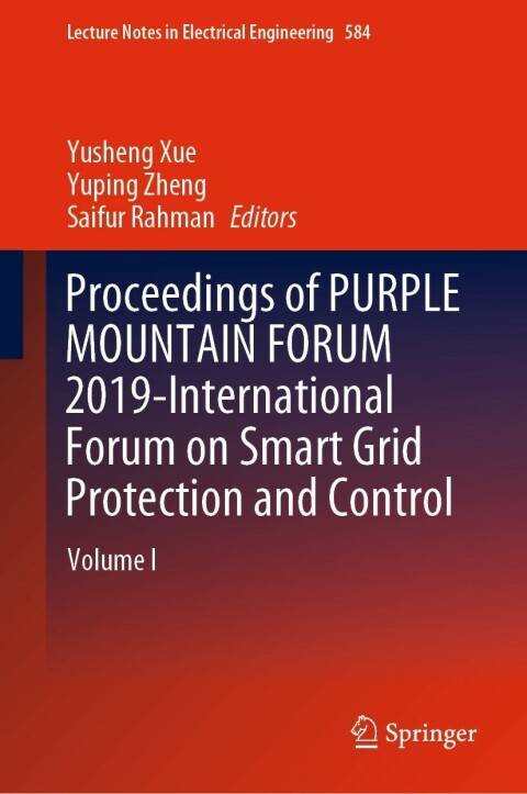 Cover image for book Proceedings of PURPLE MOUNTAIN FORUM 2019-International Forum on Smart Grid Protection and Control