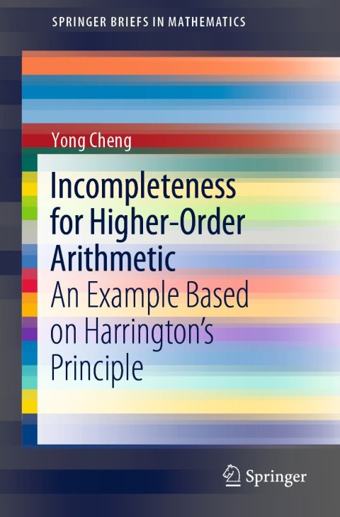 Cover image for book Incompleteness for Higher-Order Arithmetic