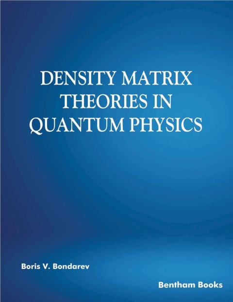 Cover image for book Density Matrix Theories in Quantum Physics