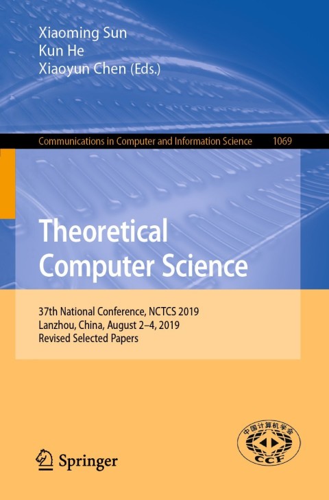 Cover image for book Theoretical Computer Science