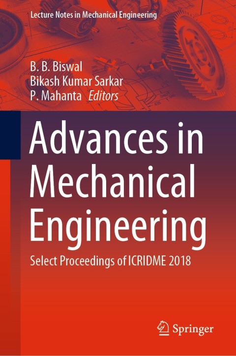 Cover image for book Advances in Mechanical Engineering