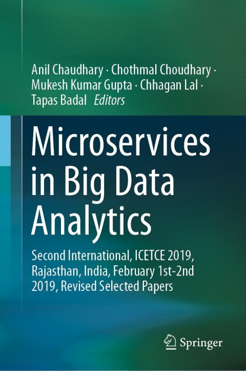 Cover image for book Microservices in Big Data Analytics