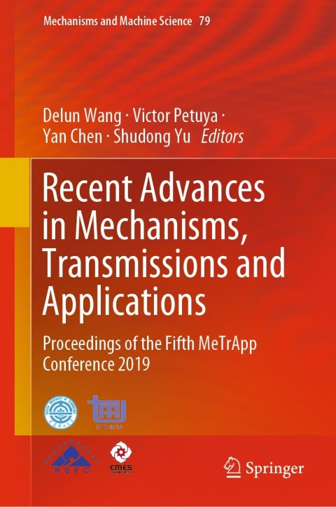 Cover image for book Recent Advances in Mechanisms, Transmissions and Applications