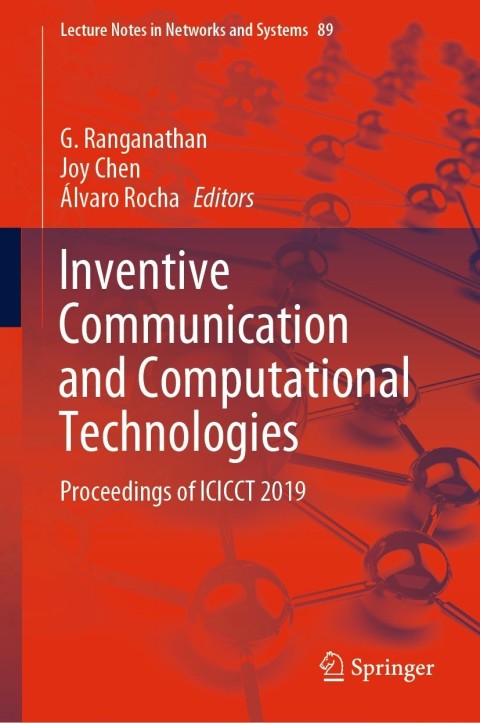 Cover image for book Inventive Communication and Computational Technologies