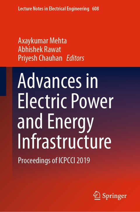 Cover image for book Advances in Electric Power and Energy Infrastructure