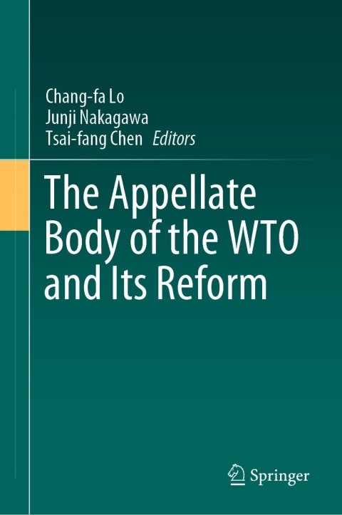 Cover image for book The Appellate Body of the WTO and Its Reform