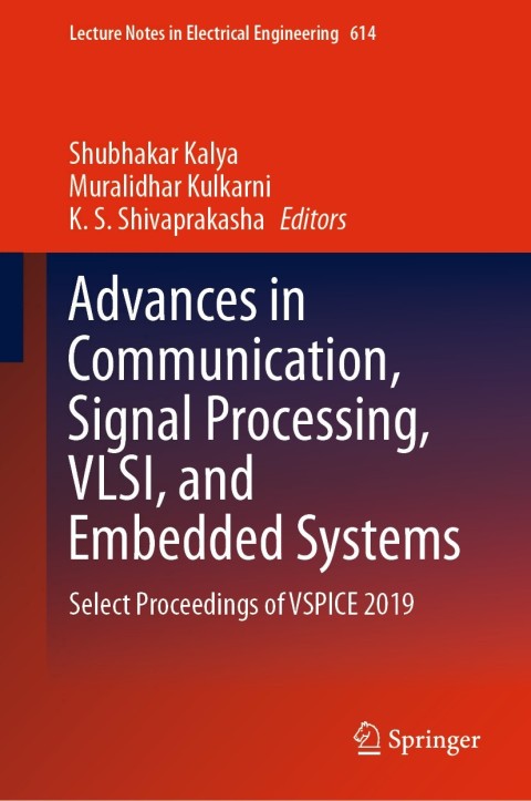 Cover image for book Advances in Communication, Signal Processing, VLSI, and Embedded Systems