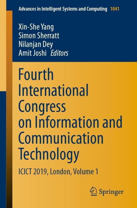 Cover image for book Fourth International Congress on Information and Communication Technology