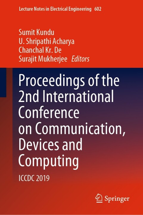 Cover image for book Proceedings of the 2nd International Conference on Communication, Devices and Computing