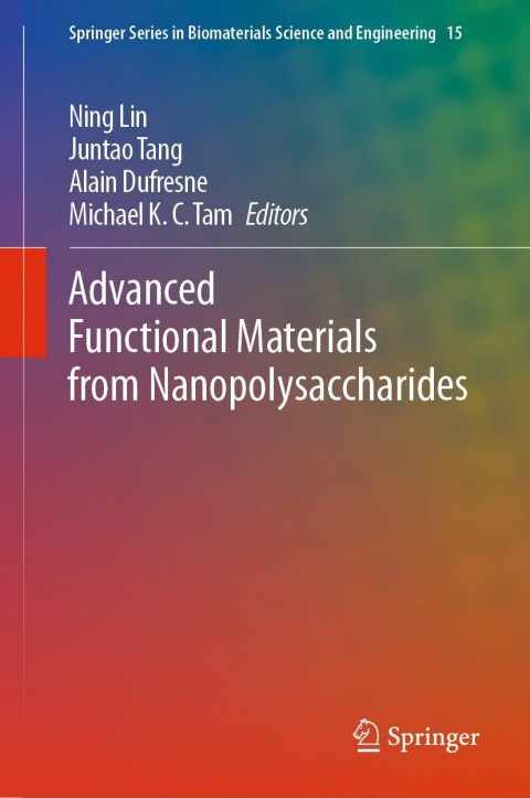 Cover image for book Advanced Functional Materials from Nanopolysaccharides