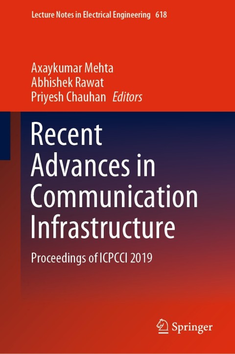 Cover image for book Recent Advances in Communication Infrastructure