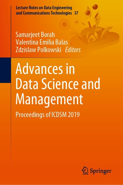 Cover image for book Advances in Data Science and Management