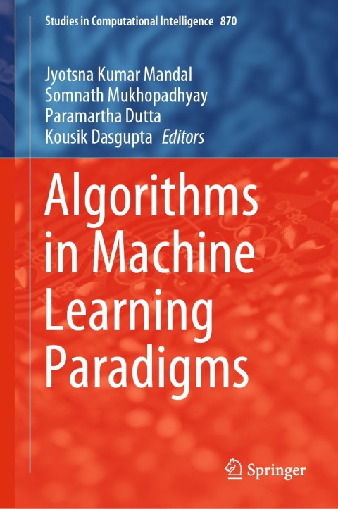 Cover image for book Algorithms in Machine Learning Paradigms