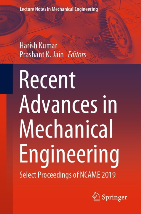 Cover image for book Recent Advances in Mechanical Engineering