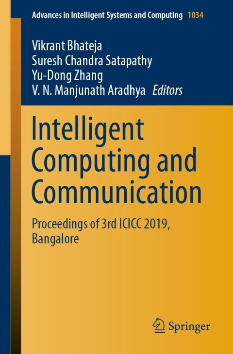 Cover image for book Intelligent Computing and Communication