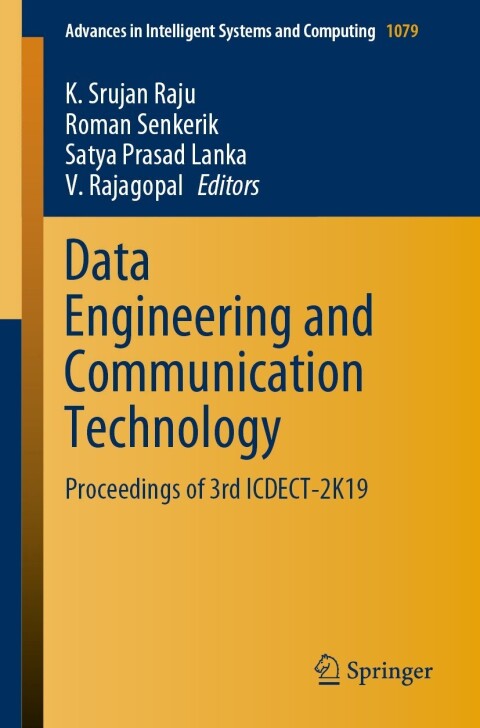 Cover image for book Data Engineering and Communication Technology