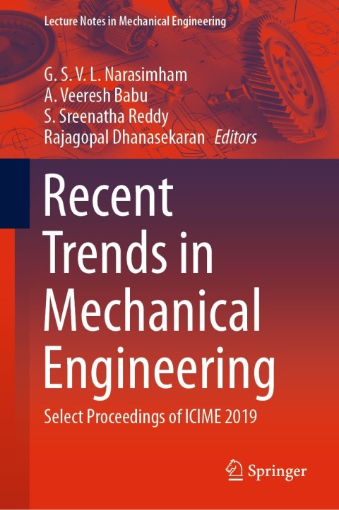 Cover image for book Recent Trends in Mechanical Engineering