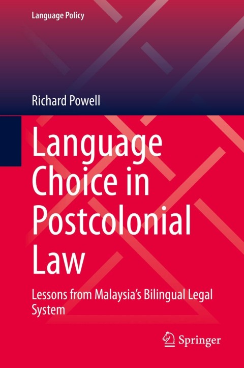 Cover image for book Language Choice in Postcolonial Law