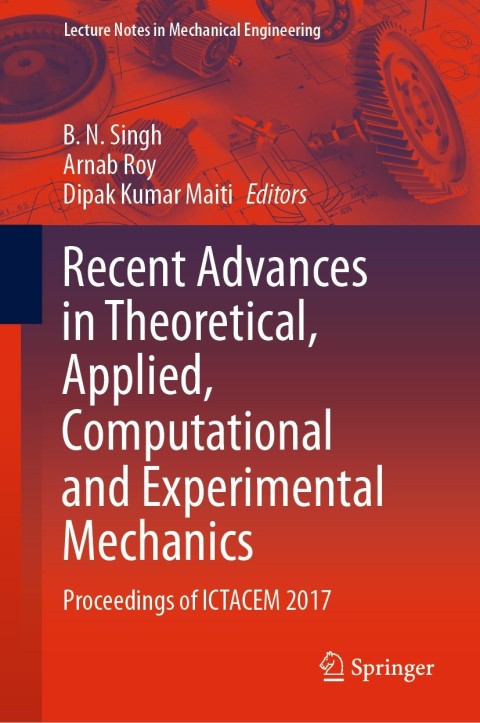 Cover image for book Recent Advances in Theoretical, Applied, Computational and Experimental Mechanics