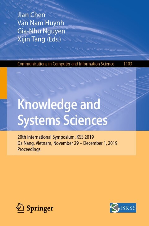 Cover image for book Knowledge and Systems Sciences