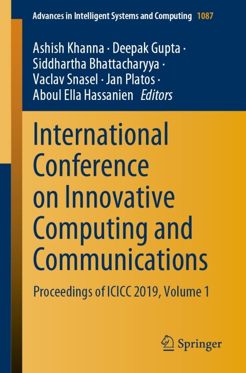 International Conference on Innovative Computing and Communications 