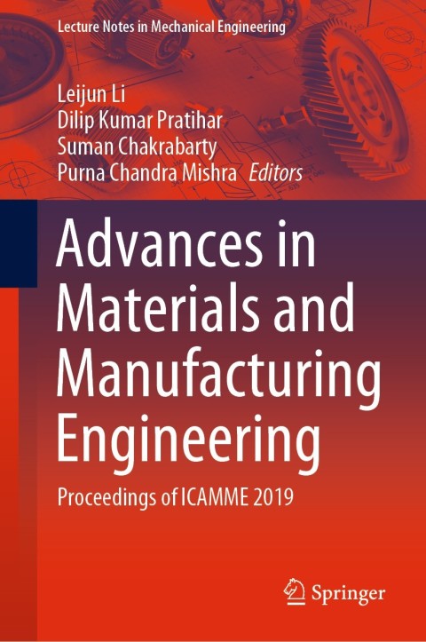 Cover image for book Advances in Materials and Manufacturing Engineering