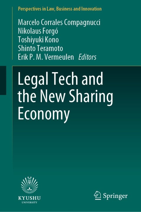 Cover image for book Legal Tech and the New Sharing Economy