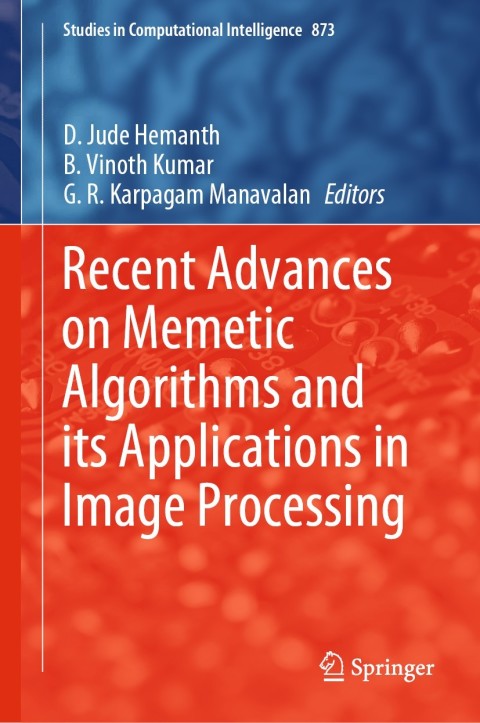 Cover image for book Recent Advances on Memetic Algorithms and its Applications in Image Processing
