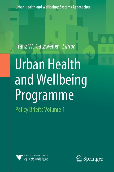 Cover image for book Urban Health and Wellbeing Programme